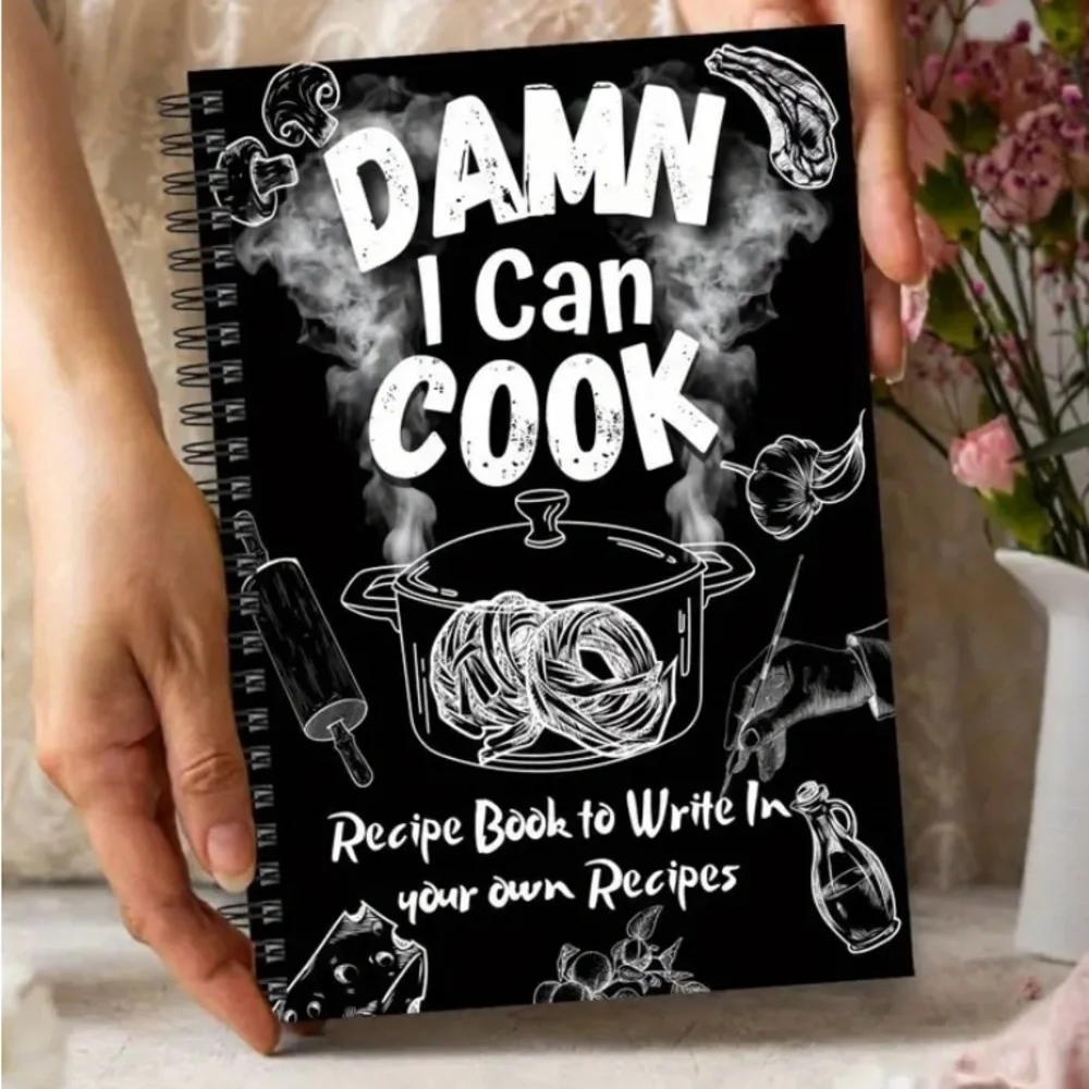 Black Recipe Book - Damn I Can Cook